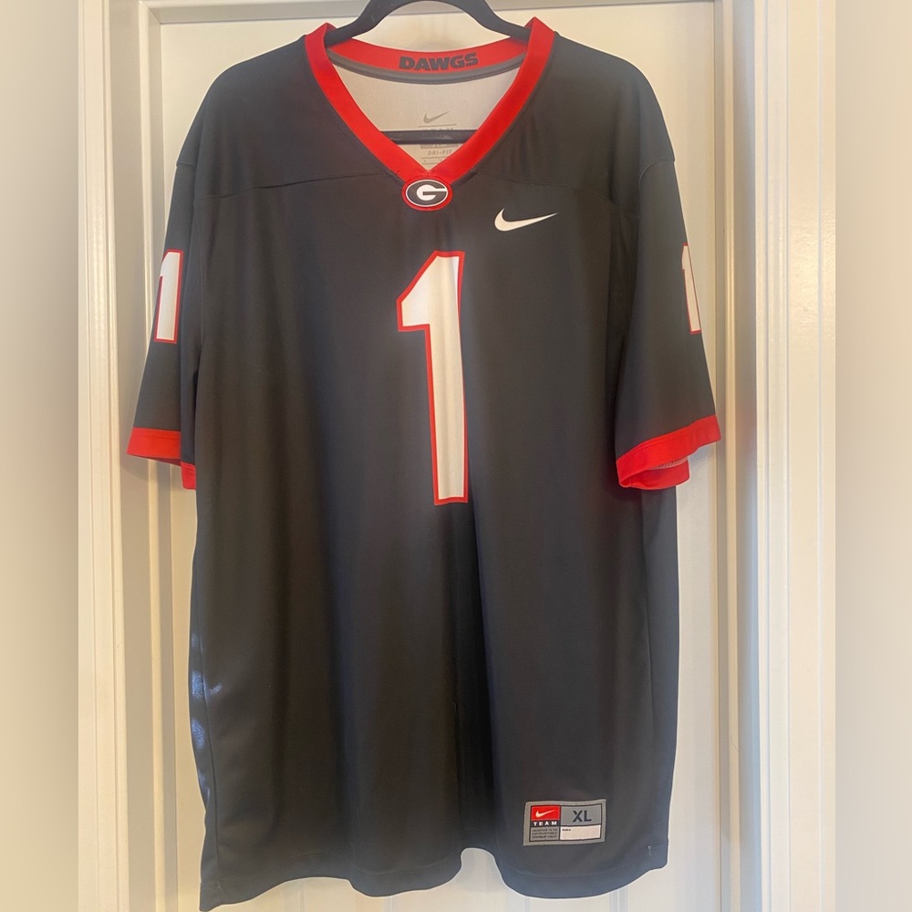 Nike Men's Black Football Jersey